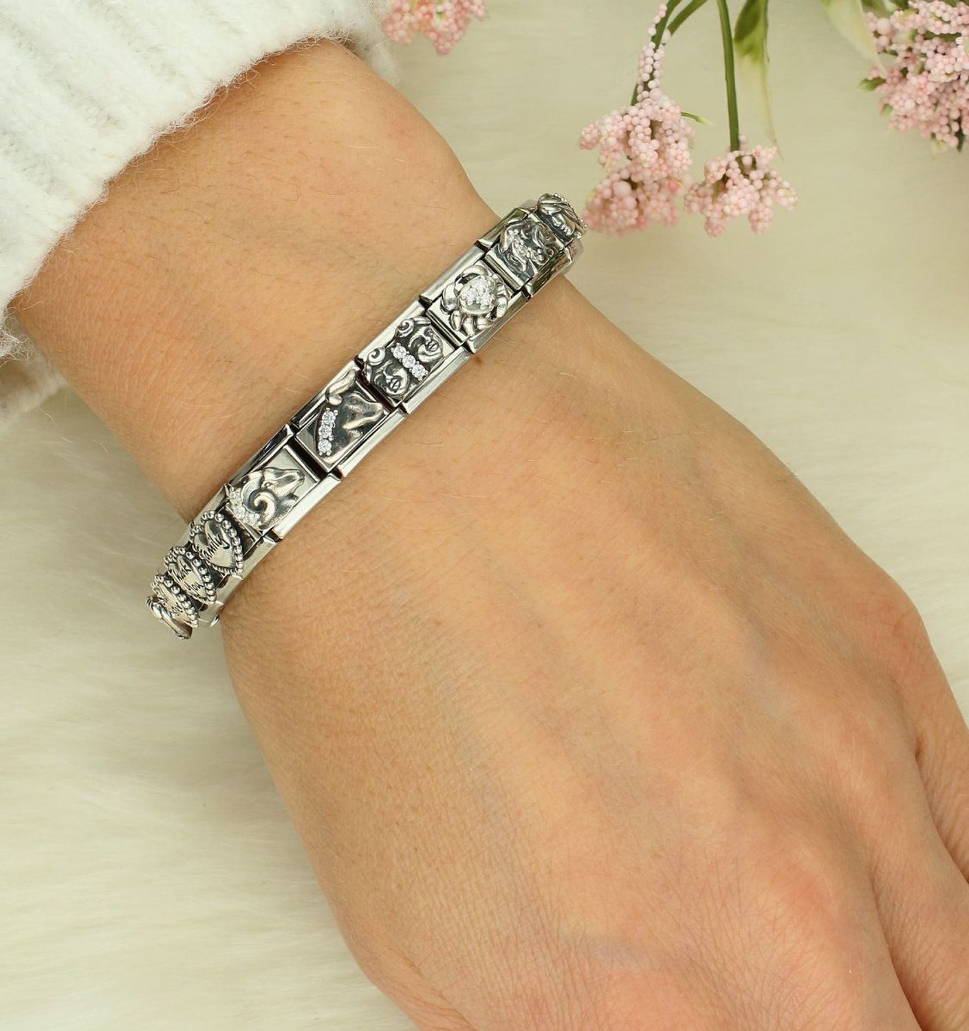 Nomination Link srebro 925 zawieszka charms Drzewko życia 330311 20.png